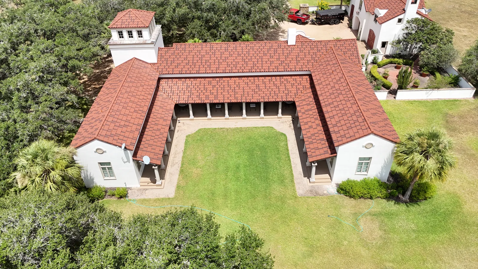 DECRA Villa Tile roof installation Houston TX